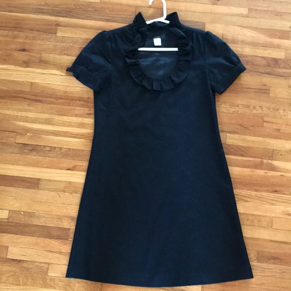 J.Crew ruffle wool dress - Picture 2 of 4